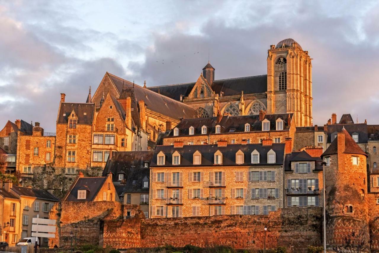 Logis Louisblanc, Muraille Romaine, Lit Queen-Size, Centre Ville Le Mans Exterior foto